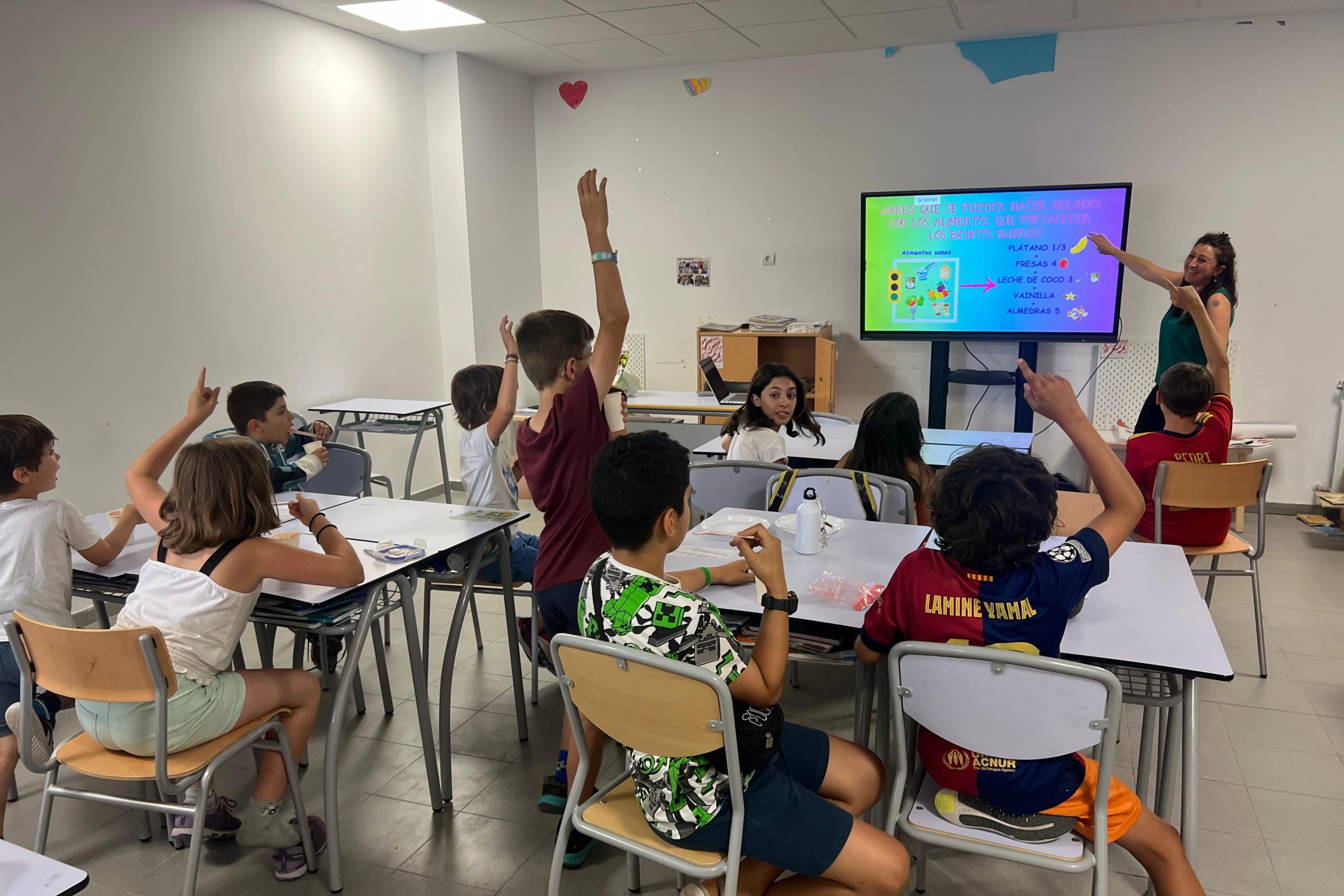 Formación niños